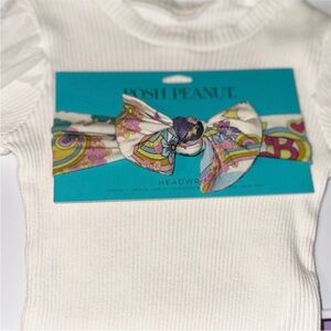 Posh Peanut groovin barbie headband bow